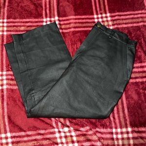 Leather pants